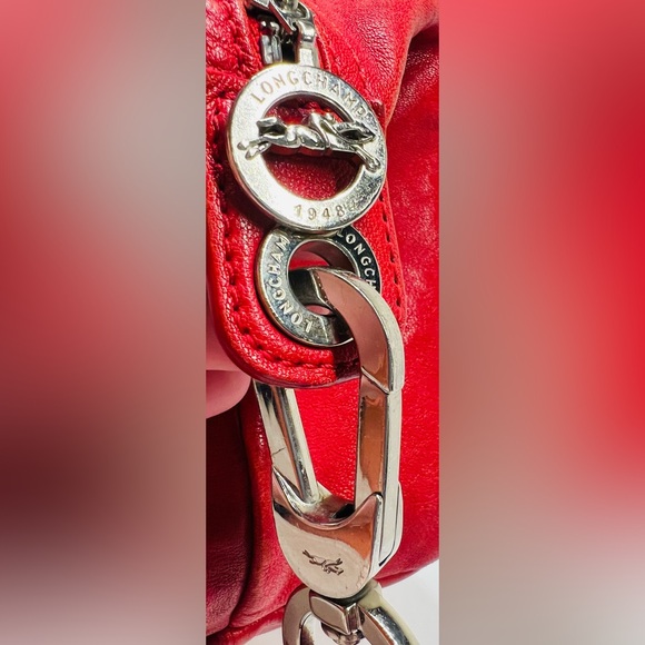 Longchamp Le Pliage Cuir Leather Shoulder Bag - Picture 11 of 16